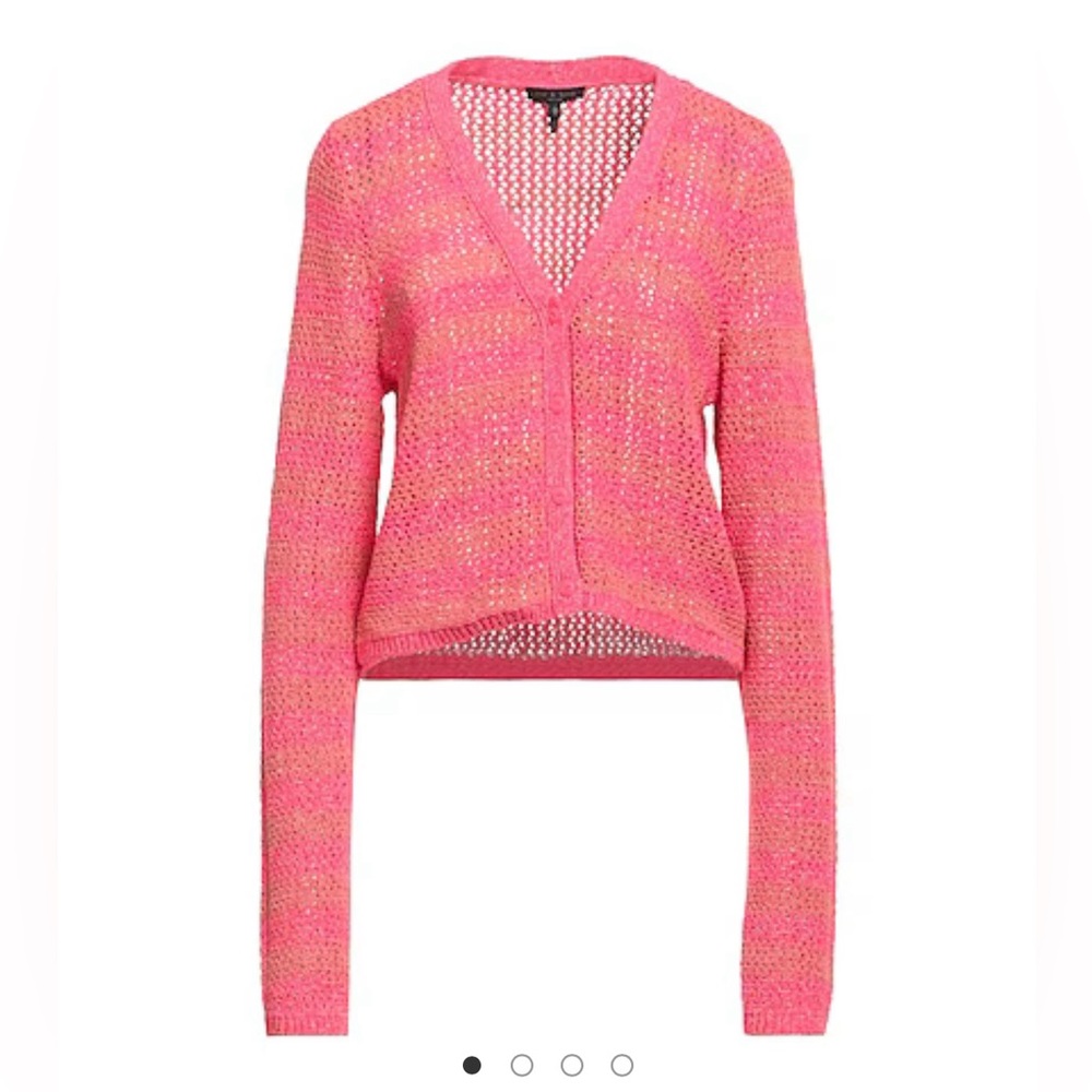 BRAND NEW Rag & Bone ‘Carson’ Crochet Cardigan NWT - Picture 4 of 13